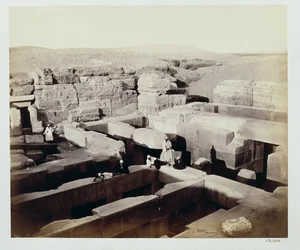 Un Temple Excavé au pied du Sphinx, 4 mars 1862